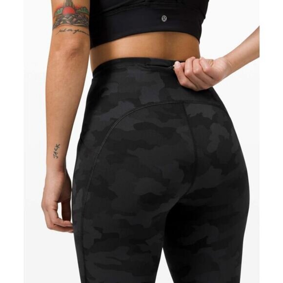 Lululemon Swift Speed High-Rise Crop 21" Luxtreme Camo Multi - Picture 3 of 7